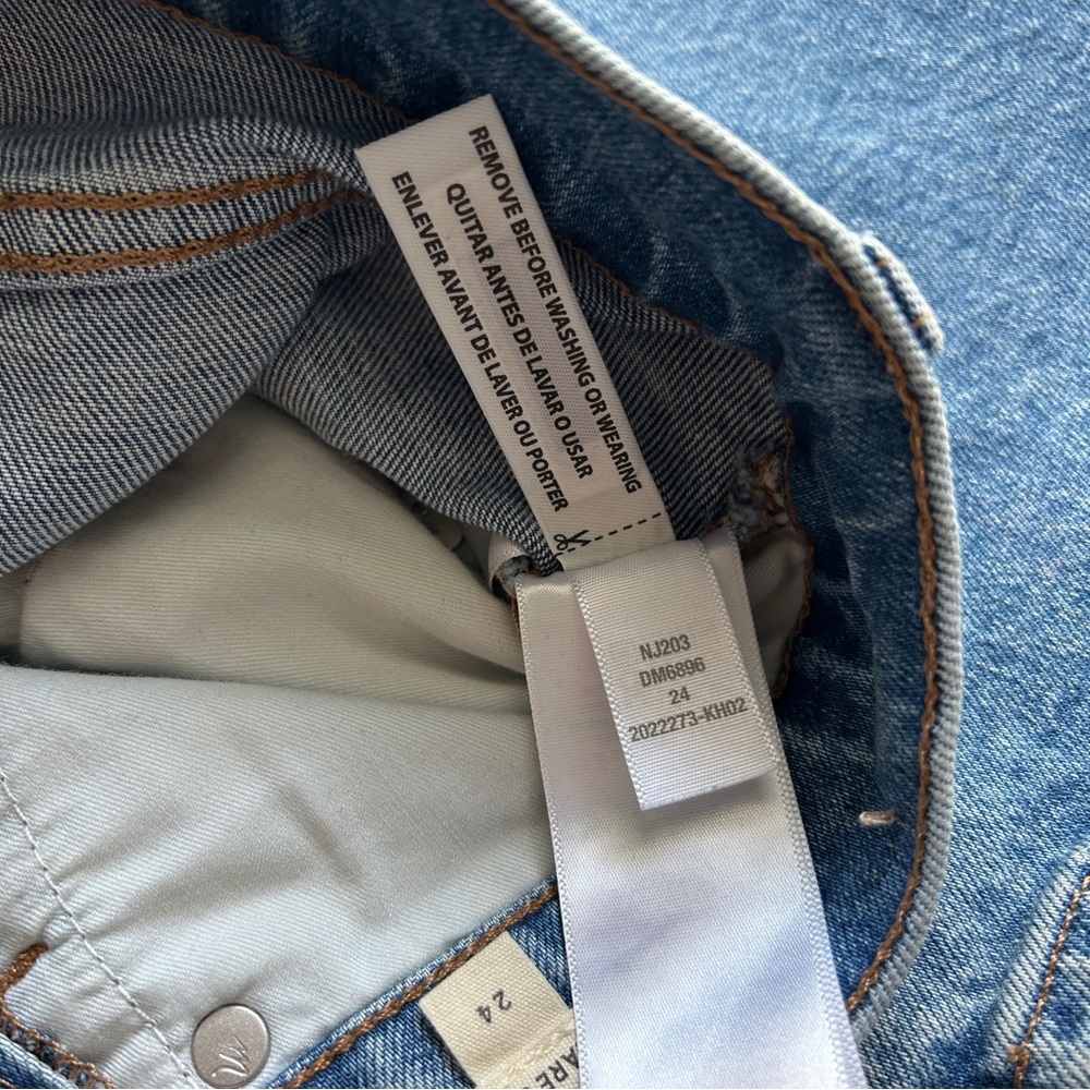 Madewell Perfect Vintage Flare Jeans, size 24, Tarlow Wash - Picture 10 of 11